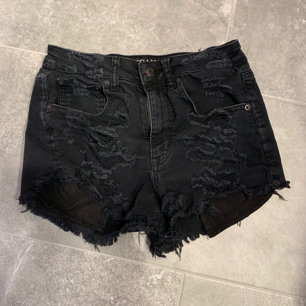 Black festival shorts